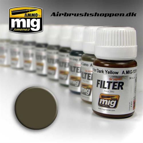 A.MIG 1502 DARK GREY FOR WHITE filter 30ml